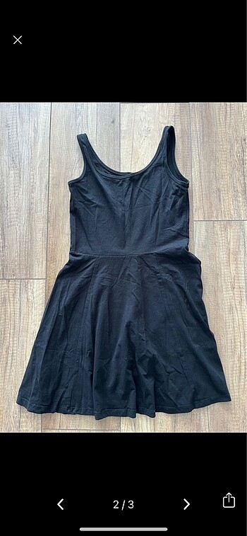 H&M H&M yaş 10-12 yaş siyah elbise