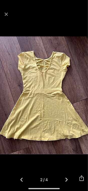H&M H&M 10-12 yaş yazlık sarı elbise
