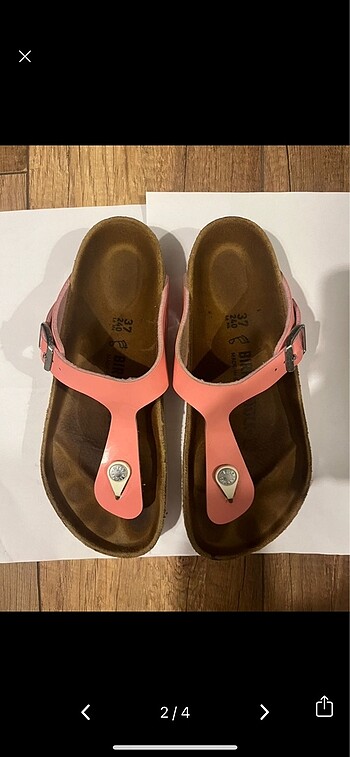 Birkenstock Orijinal 37 no. somon Birkenstock