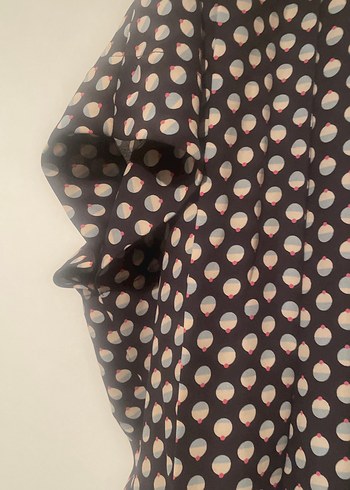 Twist Marka çok şık bluz ipeksi dokusu iç göstermez yepyeni - Görsel 4