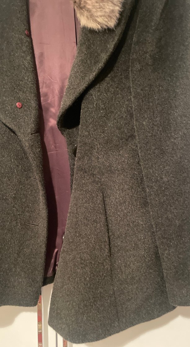 Yakası kürklü çıkartılabilir - Görsel 4