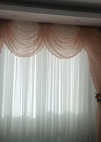 Taç marka tül perde ve fon perde - Görsel 6