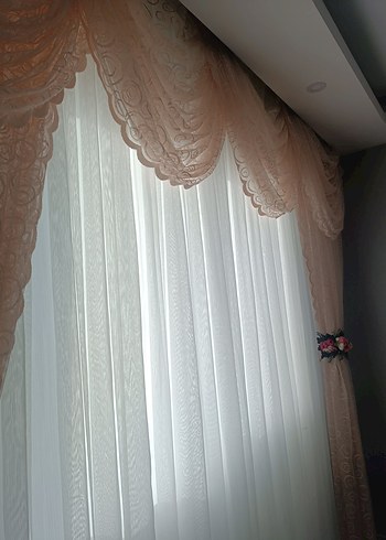 Taç marka tül perde ve fon perde - Görsel 2