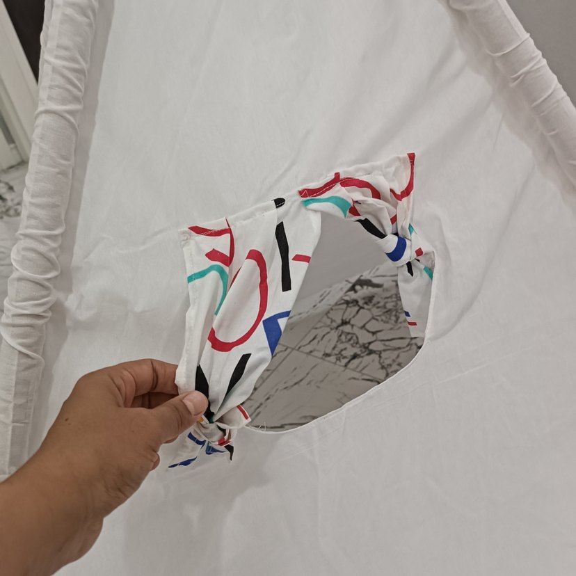 Çocuklar için Renkli Harfli Oyun Çadırı - Görsel 3