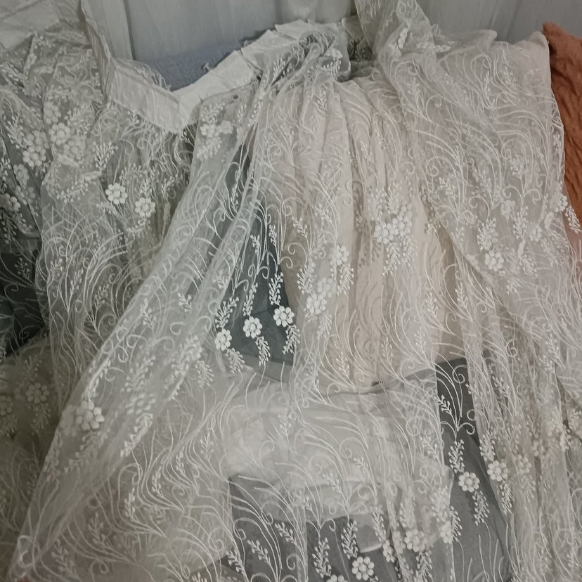 Beyaz tül Perde - Görsel 5