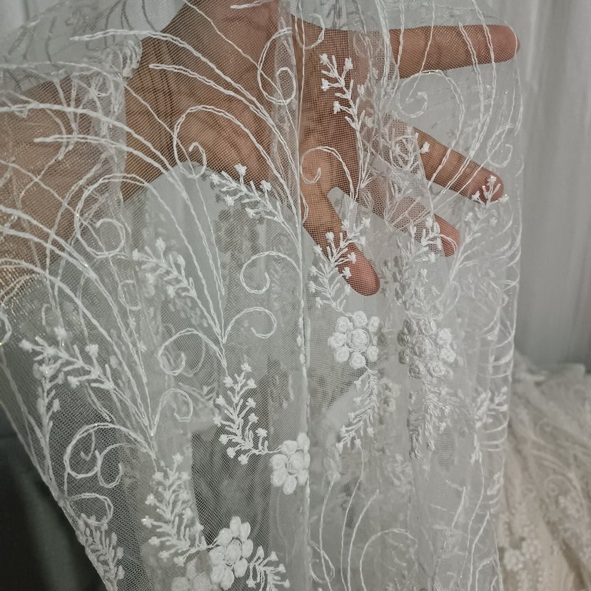 Beyaz tül Perde - Görsel 4