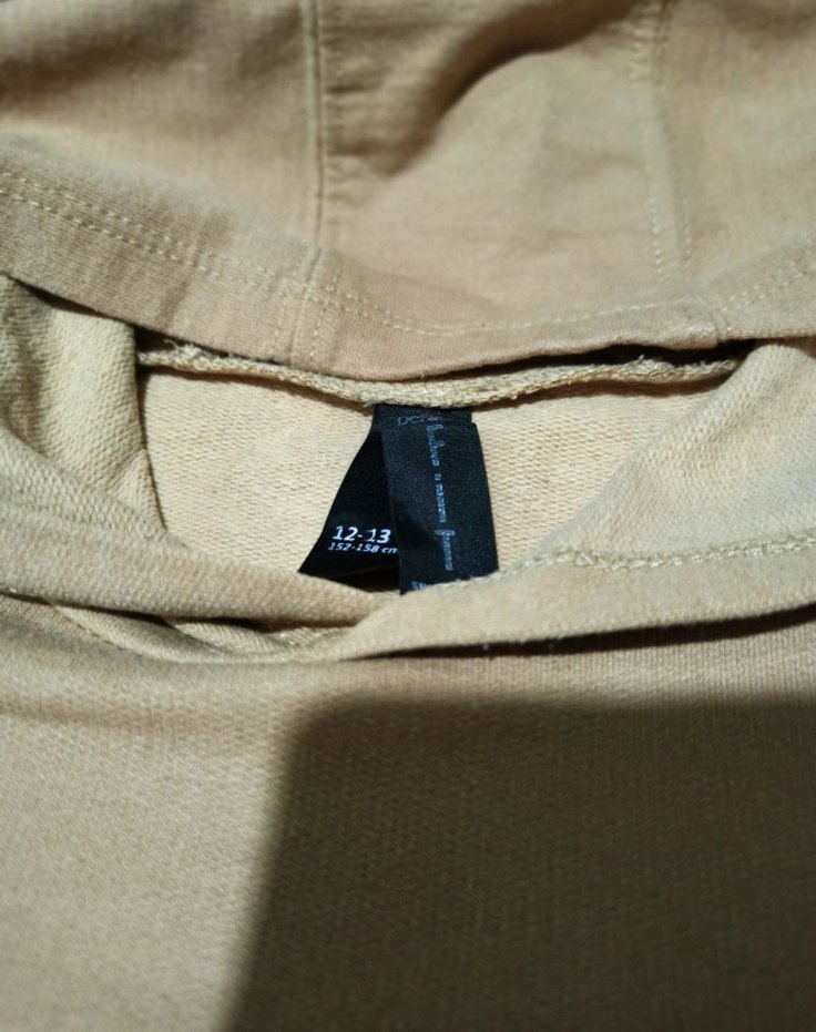 Erkek Çocuk Kapüşonlu Bej Sweatshirt - Görsel 3