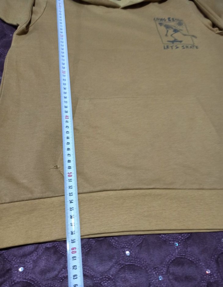 Erkek Çocuk Kapüşonlu Bej Sweatshirt - Görsel 5