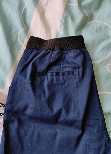 Koton lacivert kumaş pantolon - Görsel 5