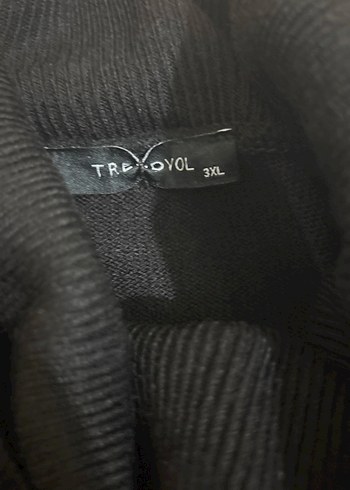 Siyah Boğazlı Bluz - Görsel 3