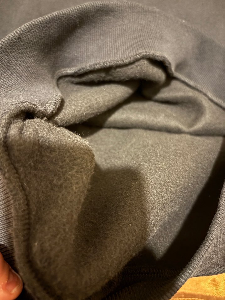 Siyah Rahat Kesim Kadın Sweatshirt - Görsel 4