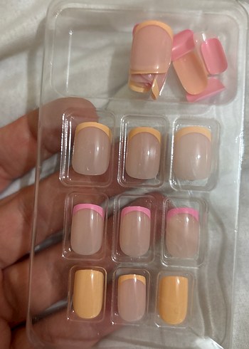 Pastel Doğal Takma Tırnak - Görsel 2