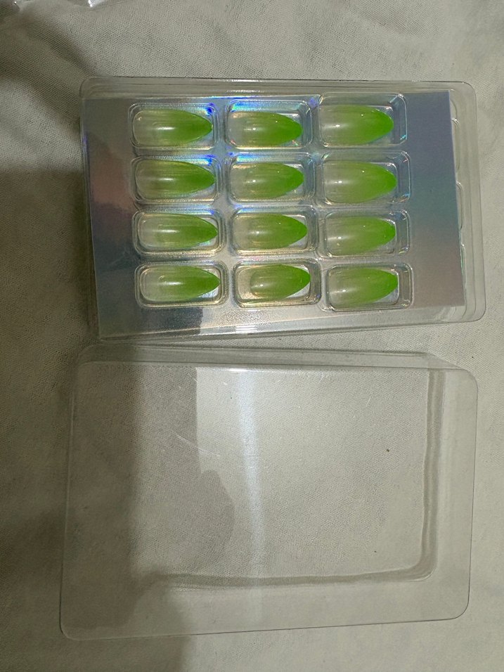 Çok Renkli Koyu Takma Tırnak Seti - Görsel 5