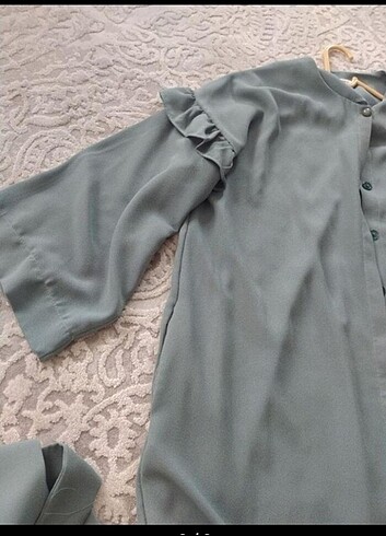 42 Beden Abaya ferace elbise