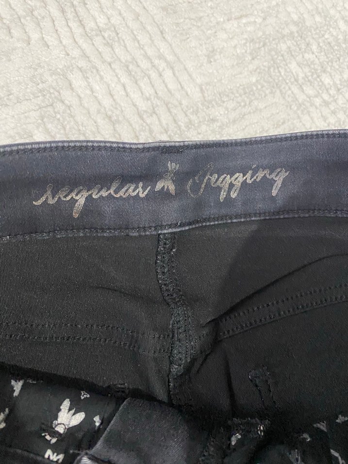 Siyah kot pantolon - Görsel 4