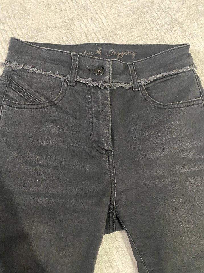 Siyah kot pantolon - Görsel 2