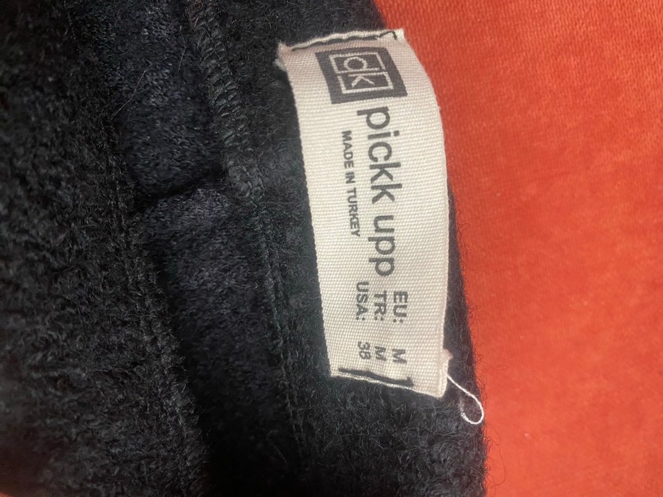 Zincir Detaylı Siyah Mini Etek - Görsel 4