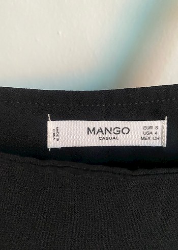 Kadın Siyah Mango salopet elbise - Görsel 3