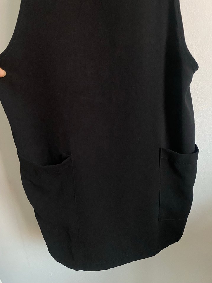 Kadın Siyah Mango salopet elbise - Görsel 5