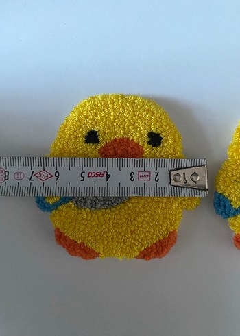 Civciv detaylı araç içi bardak altlığı - Görsel 3