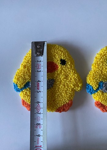 Civciv detaylı araç içi bardak altlığı - Görsel 2