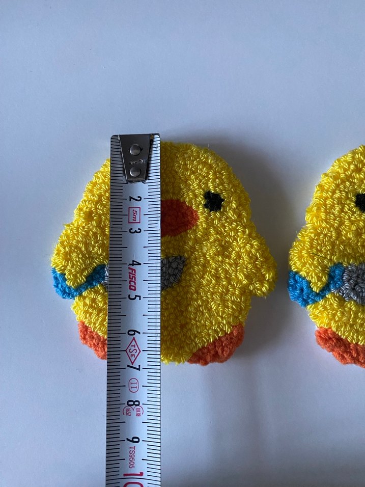 Civciv detaylı araç içi bardak altlığı - Görsel 2