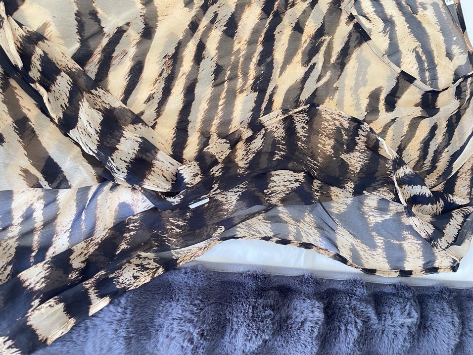 Zebra Desenli Bohem Kadın Tunik - Görsel 4