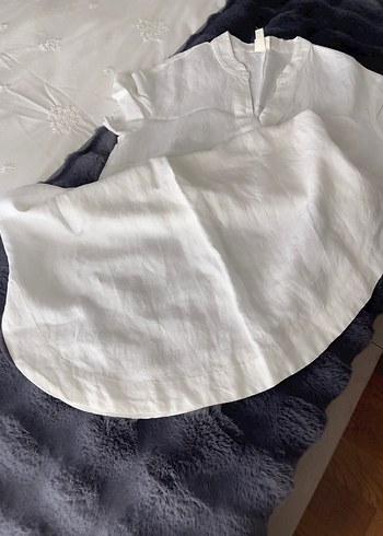 H&M BEYAZ ELBİSE - Görsel 3