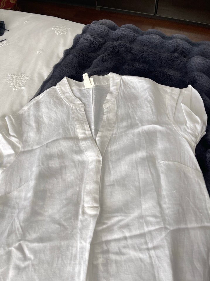 H&M BEYAZ ELBİSE - Görsel 2