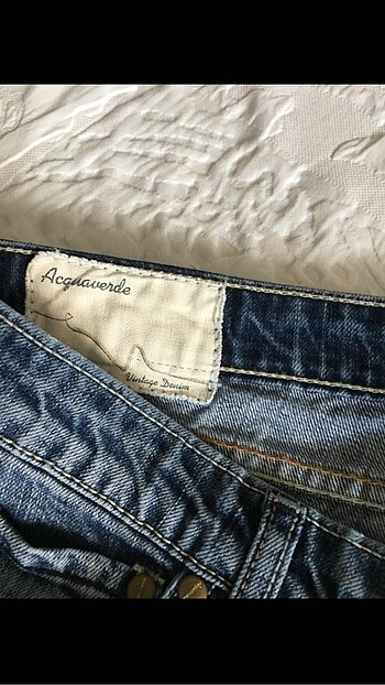38 Beden mavi Renk BEYMEN ACQUAVERDE JEAN