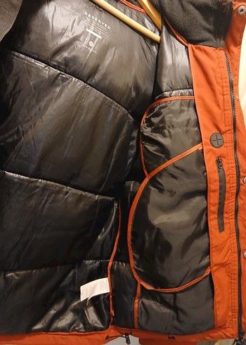 Kırmızı Fermuarlı Erkek Kayak Montu - Görsel 4