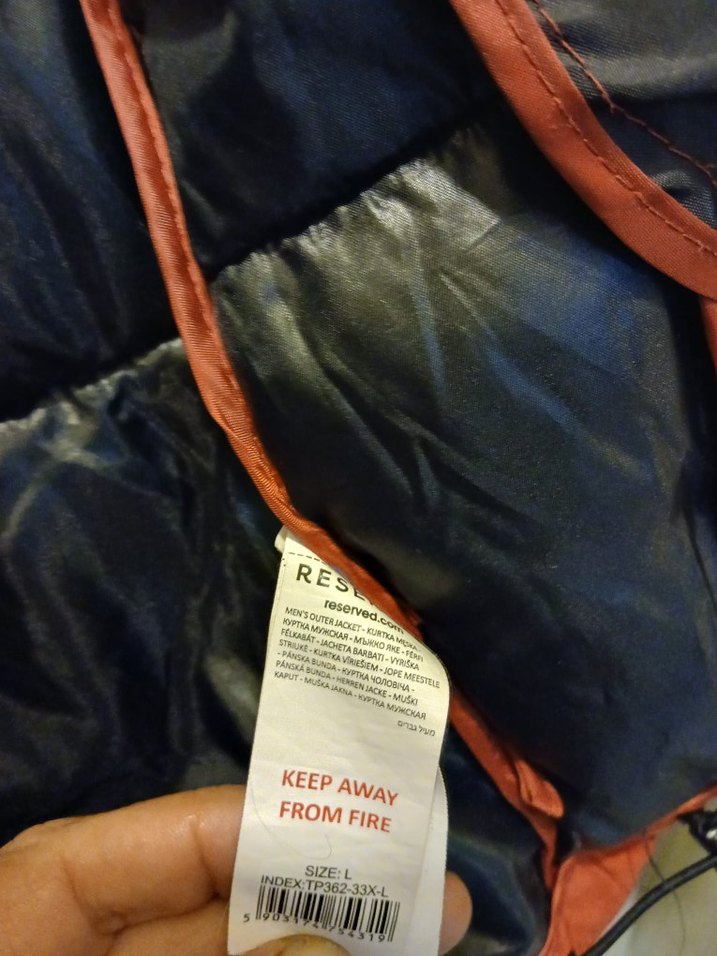 Kırmızı Fermuarlı Erkek Kayak Montu - Görsel 5