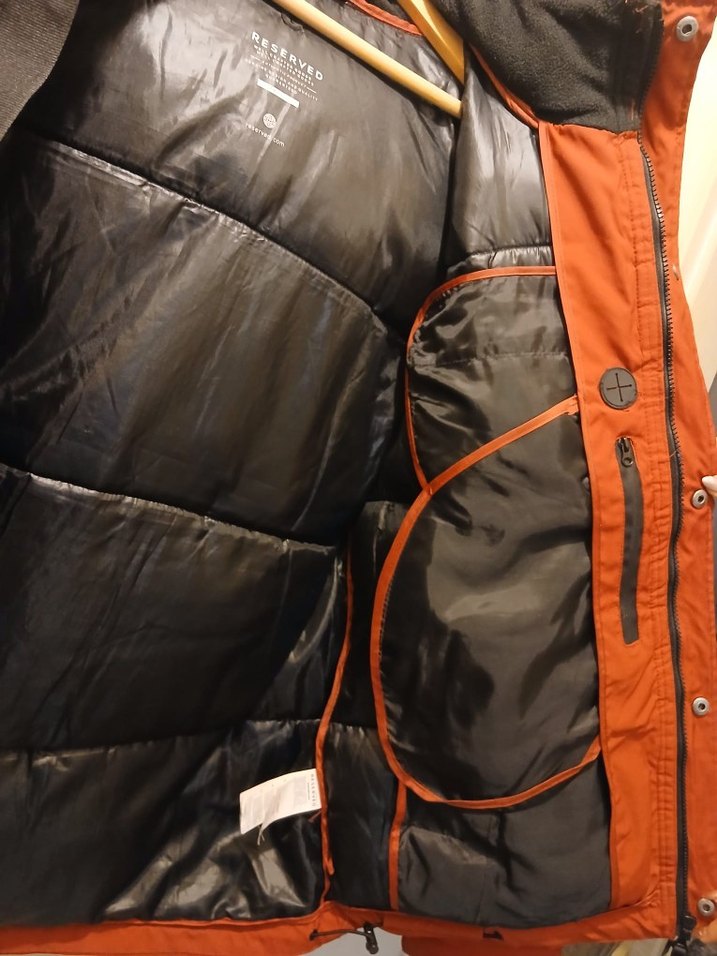 Kırmızı Fermuarlı Erkek Kayak Montu - Görsel 4