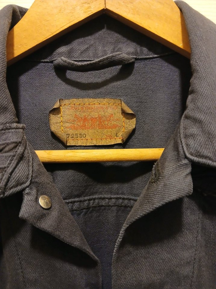 Vintage özel seri Levi's Denim Ceket.Ender Bulunur Bir Model - Görsel 3