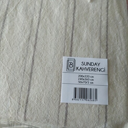 Çift kişilik keten nevresim takımı - Görsel 5