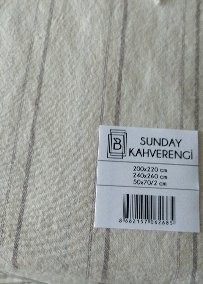 Çift kişilik keten nevresim takımı - Görsel 5