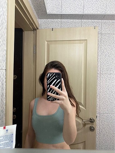 Zara Crop askılı