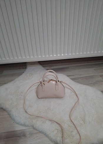Diğer Bej Deri Minimalist Kadın Çanta