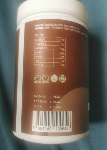 Vital Vita CEEL Kahve Çözünebilir 100g
