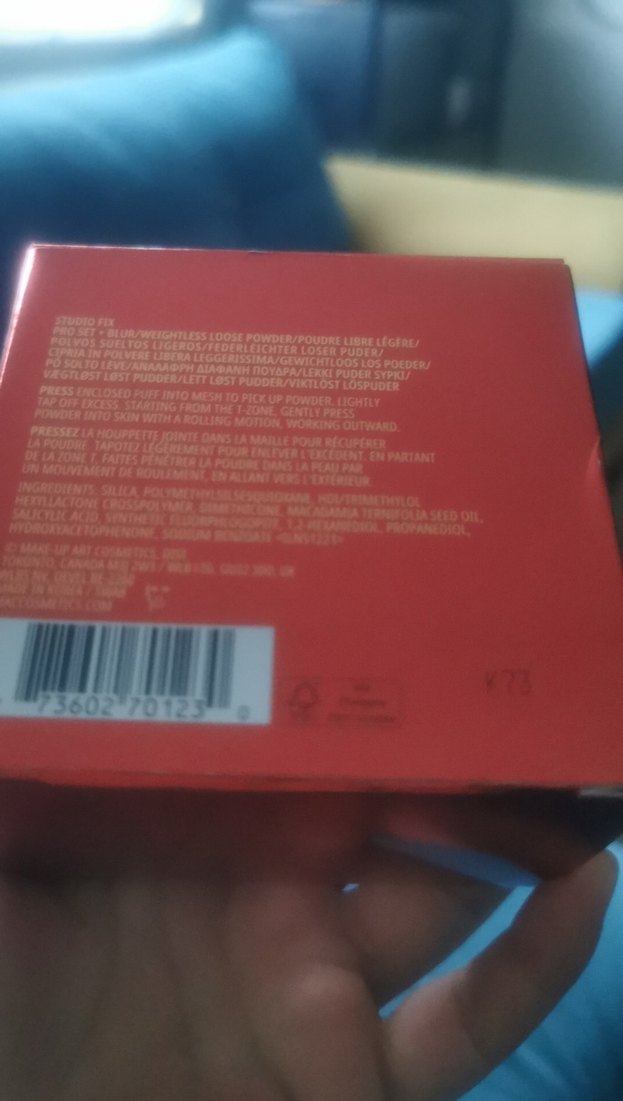 MAC Studio Fix Kırmızı Parlak Pudra sıfır ürün - Görsel 2