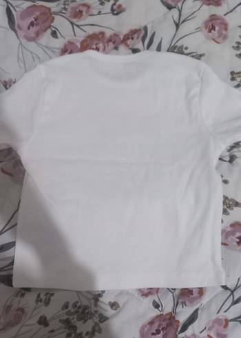s Beden beyaz Renk Beyaz crop tişört
