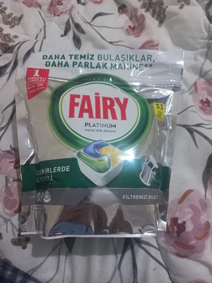 Fairy Platinum Bulaşık Makinesi Tableti 33'lü - Görsel 2
