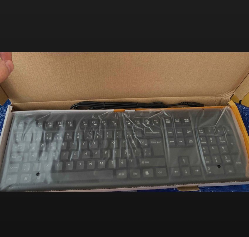 AATECH Siyah Kablolu Klavye KM-720 - Görsel 2