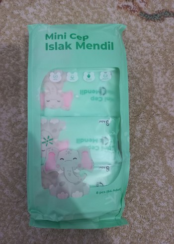 Mini Cep Islak Mendil - Görsel 4