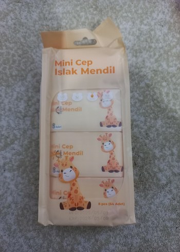 Mini Cep Islak Mendil - Görsel 3