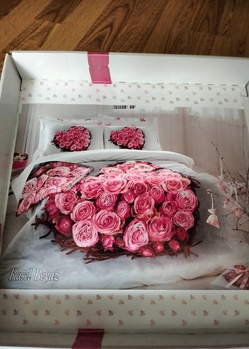 Cotton Bar Cotton Box Çeyizlik Pikeli Nevresim Takımı
