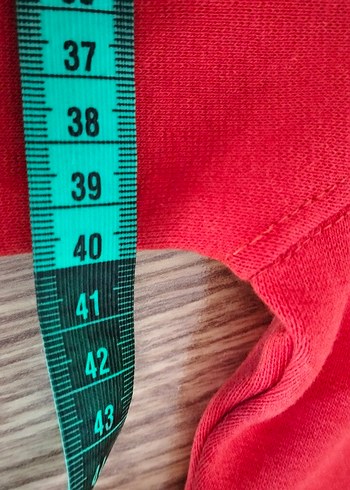 9 Yaş Beden kırmızı Renk Yarım Boğazlı Sweatshirt