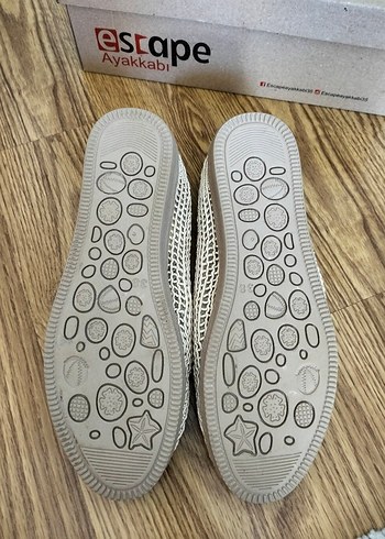 Bej Örgü Kadın Babet - Görsel 5