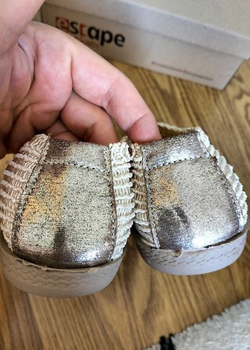 Bej Örgü Kadın Babet - Görsel 7