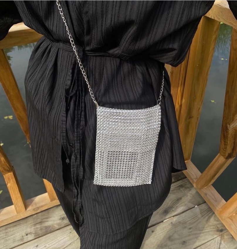 Taşlı çanta - Görsel 3